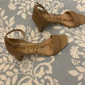 Sam Edelman ankle strap heel